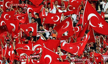 Turkish football fans
