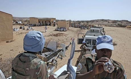 Peacekeepers in Darfur