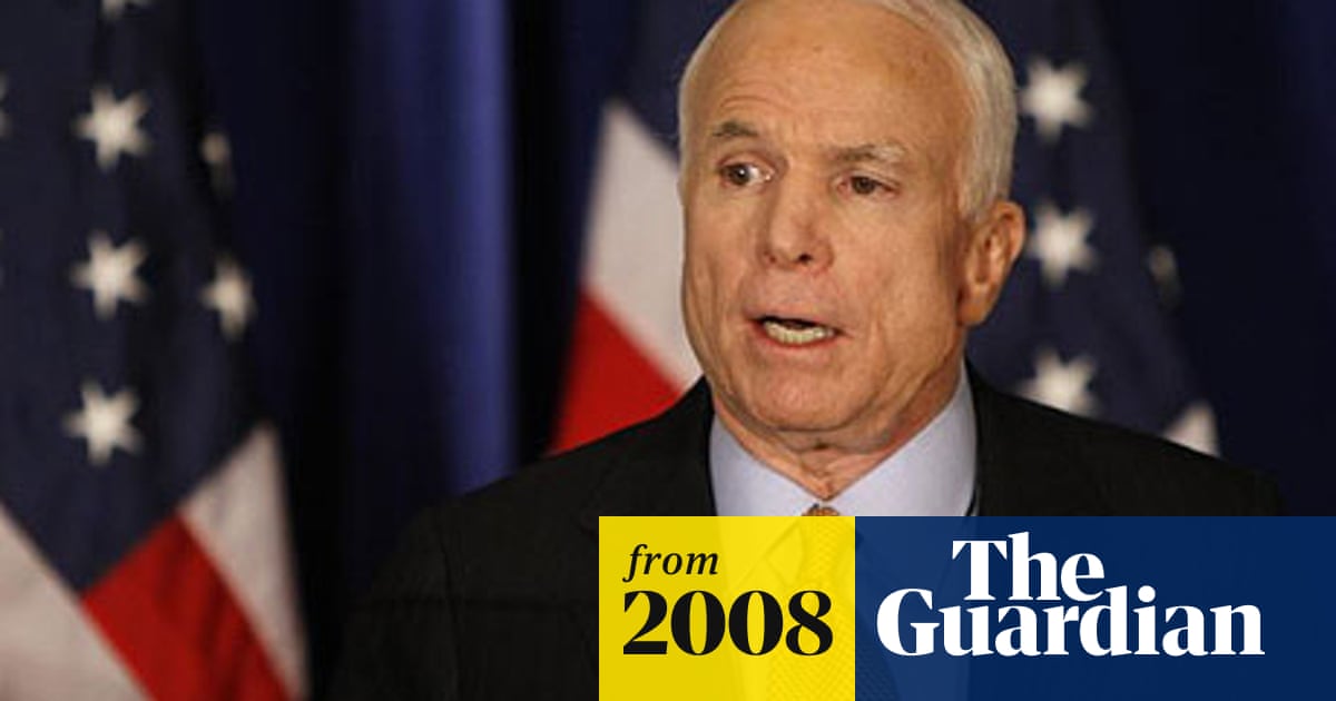 Us Election Mccain Proposes Postponing Debate But Obama Objects Us Elections 2008 The Guardian