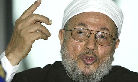 The leading Sunni cleric Sheikh Yusuf al-Qaradawi 