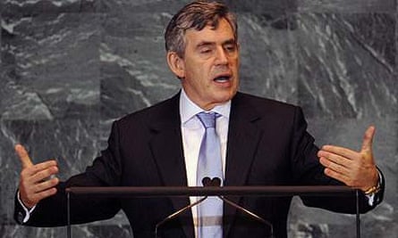 Gordon Brown Calls For End To Age Of Irresponsibility In Un Speech Gordon Brown The Guardian