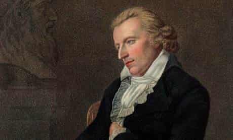 Portrait of German dramatist and poet Johann Christoph Friedrich Von Schiller that died 203 years ago