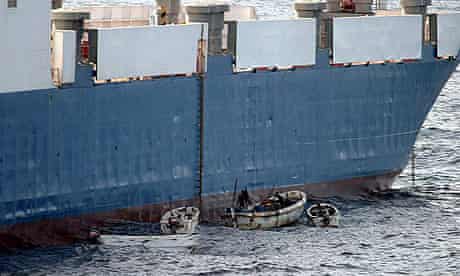 Somali pirates hijack the MV Faina, a Ukrainian cargo ship.