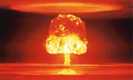 Nuclear explosion over Bikini Atoll