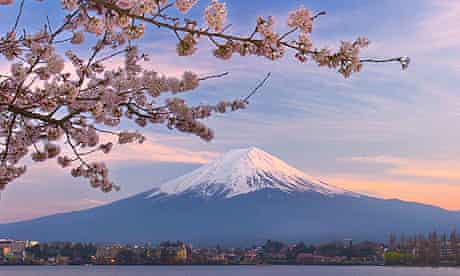 Sunrise over Mount Fuji