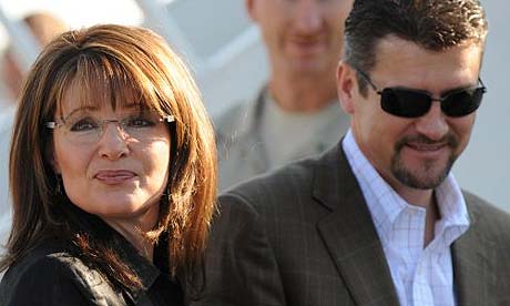 Sarah Palin with her husband, Todd