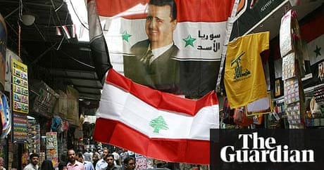syria bashar syrian assad atop lebanese diplomatic establish relations
