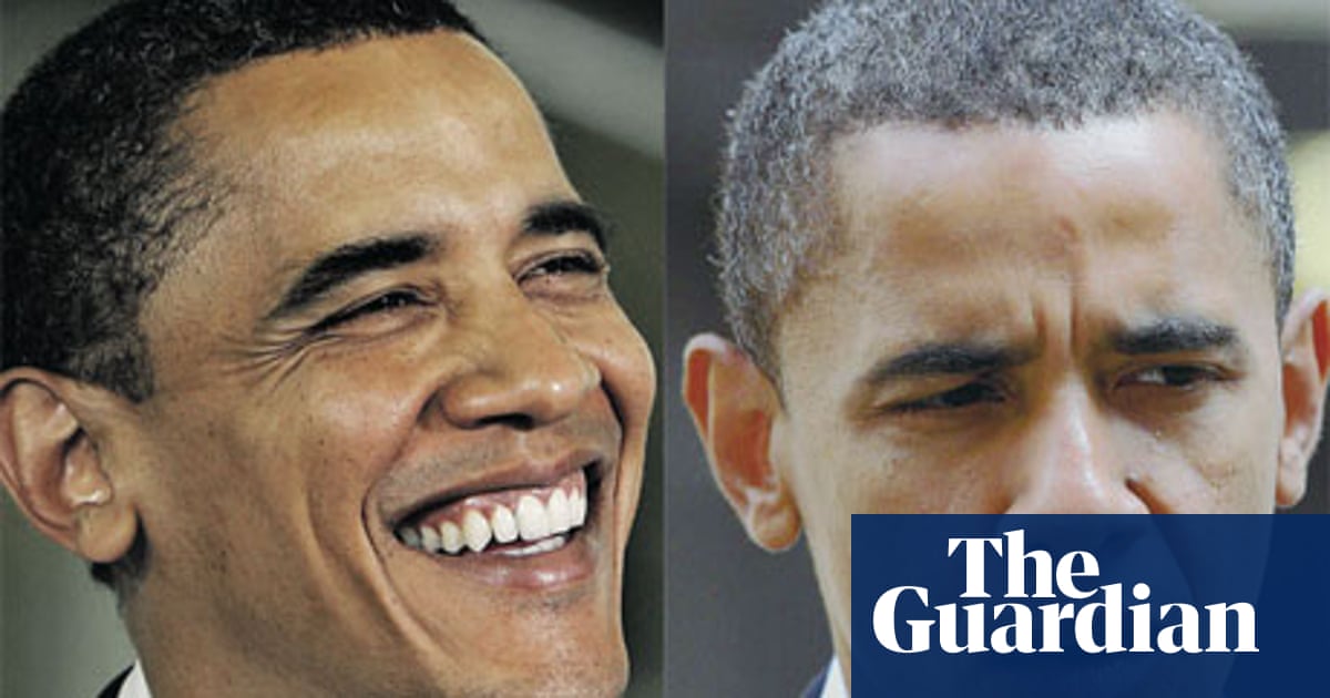 Stress Or In The Genes How Did Obama Suddenly Go Grey Us Elections 2008 The Guardian