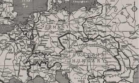 Europe's boundaries in 1914