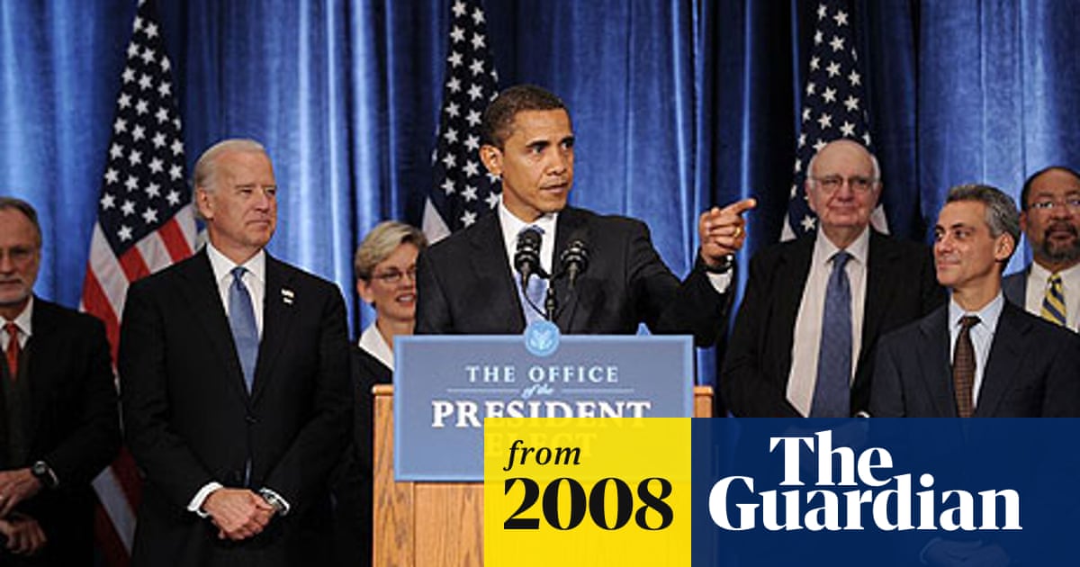 Obama Addresses Economy In First Press Conference After Election Win Barack Obama The Guardian