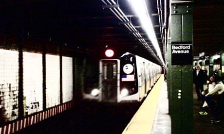 The New York subway in November 2008. Photograph: Paul Owen