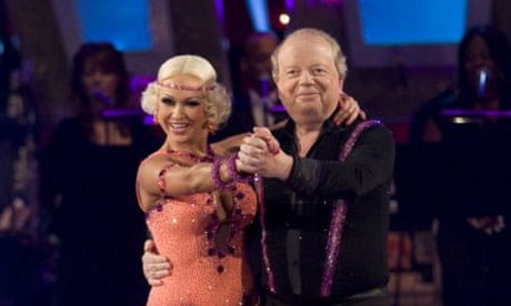 John Sergeant with Kristina Rihanoff on Strictly Come Dancing
