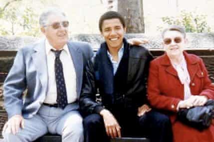 Obama and grandparents