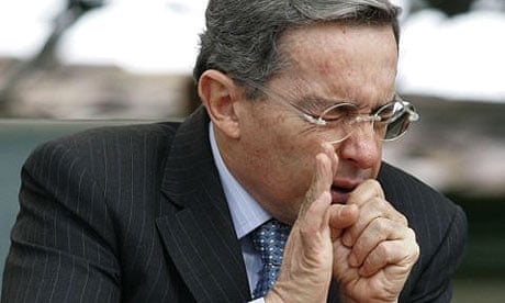 Colombian president Álvaro Uribe has swine flu | Colombia | The Guardian