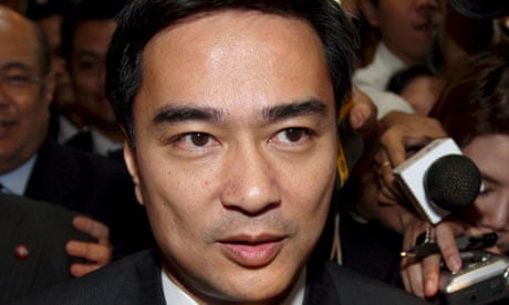 Abhisit Vejjajiva is elected as new prime minister