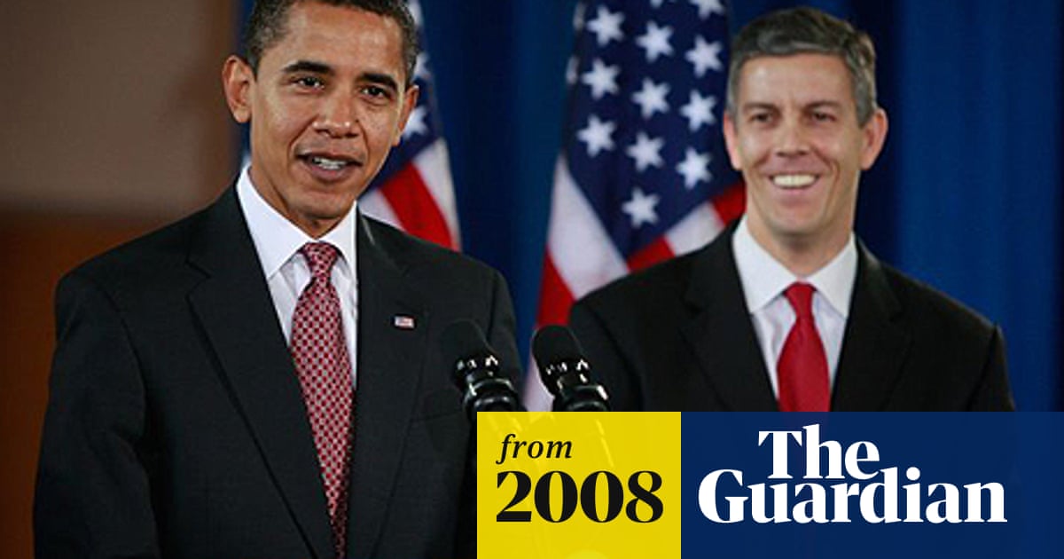 President Elect Barack Obama Names Arne Duncan As Education