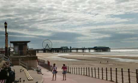 The Blackpool seafront