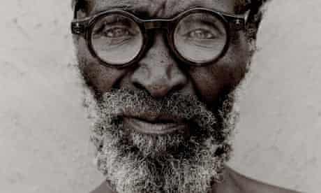 A Zulu man wearing adaptive eyeware