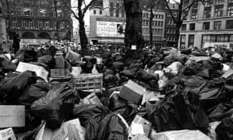 The "winter of discontent" 1978-9 - public service workers on strike