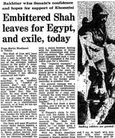 Iranian Revolution, 30 years: Embittered shah