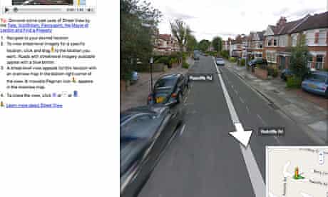 google launches street view in uk