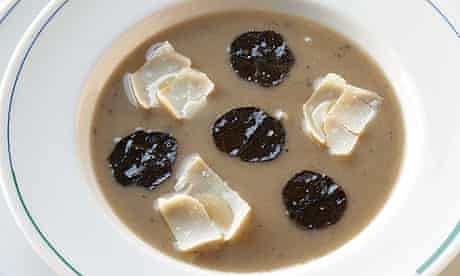 Truffle soup at Guy  Savoy