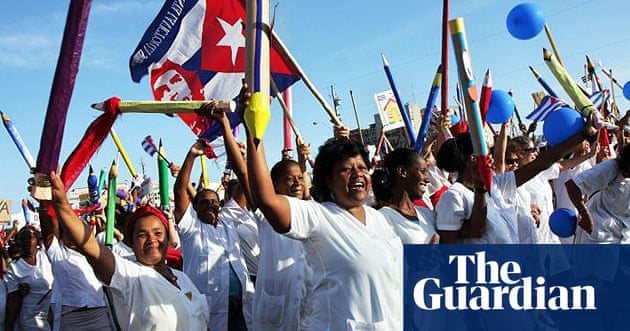 Cubans celebrate May Day in Havana | World news | The Guardian
