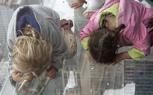 The Ledge Opens At The Sears Tower In Chicago Art And