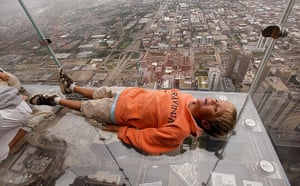 The Ledge Opens At The Sears Tower In Chicago Art And