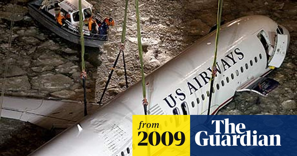 Pilot tells of crashlanding as plane pulled from river Hudson river