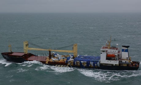 Russian ship loses wood