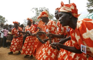 Gallery Obama world celebrations: Traditional dancers entertain