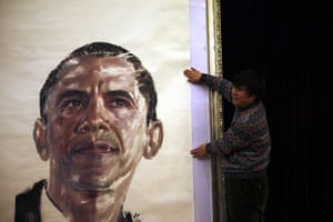 Gallery Obama world celebrations: china obama celebrations