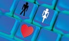 Male and female keys on a keyboard-online dating internet dating. Dating09