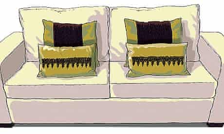 Dress Your Sofa Homes The Guardian - How To Dress A Sofa Uk Dress Your Sofa Homes The Guardian - How To Dress A Sofa Uk