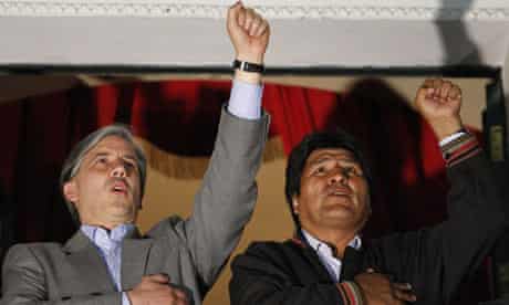Evo Morales, Alvaro Garcia Linera