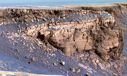 It S Snowing On Mars Mars The Guardian