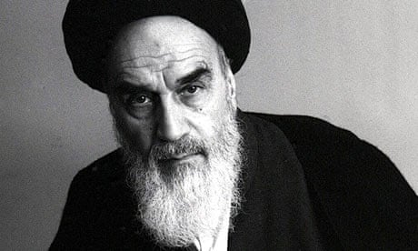 Ayatollah Khomeini, Iranian Spiritual Leader,1989