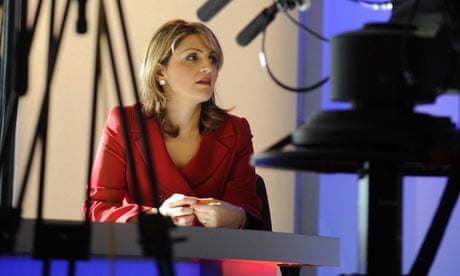 Farnaz Ghazizadeh, one of the presenters of BBC Persian TV