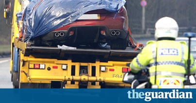 Images of Cristiano Ronaldo39;s car crash Football The Guardian Images of Cristiano Ronaldo39;s car crash Football The Guardian