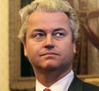 Geert Wilders arrives in the UK