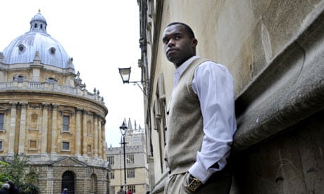 Myron Rolle at the Bodleian Library in Oxford