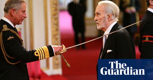Christopher Lee knighted | Film | The Guardian