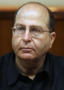 Israeli strategic affairs minister Moshe Ya'alon
