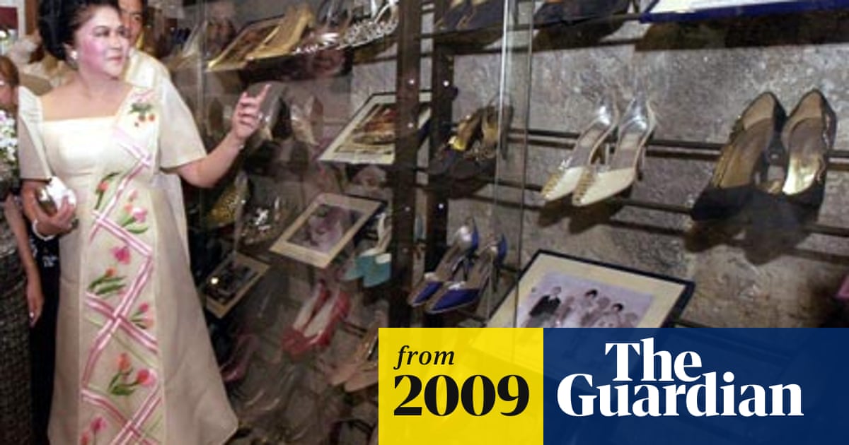 Imelda Marcos Shoe Collection Survives Typhoon Ketsana Philippines The Guardian
