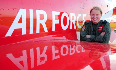 First female joins the Red Arrows, Flight Lieutenant Kirsty Moore