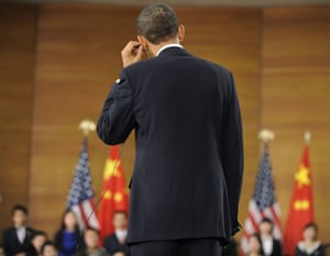 Obama in Asia: US President Obama in China