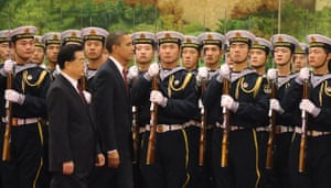obama in china: President Obama in China