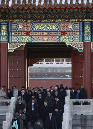 obama in china: President Barack Obama visits the Forbidden City in Beijing