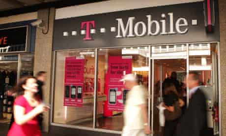 A T-Mobile shop in Victoria in London.